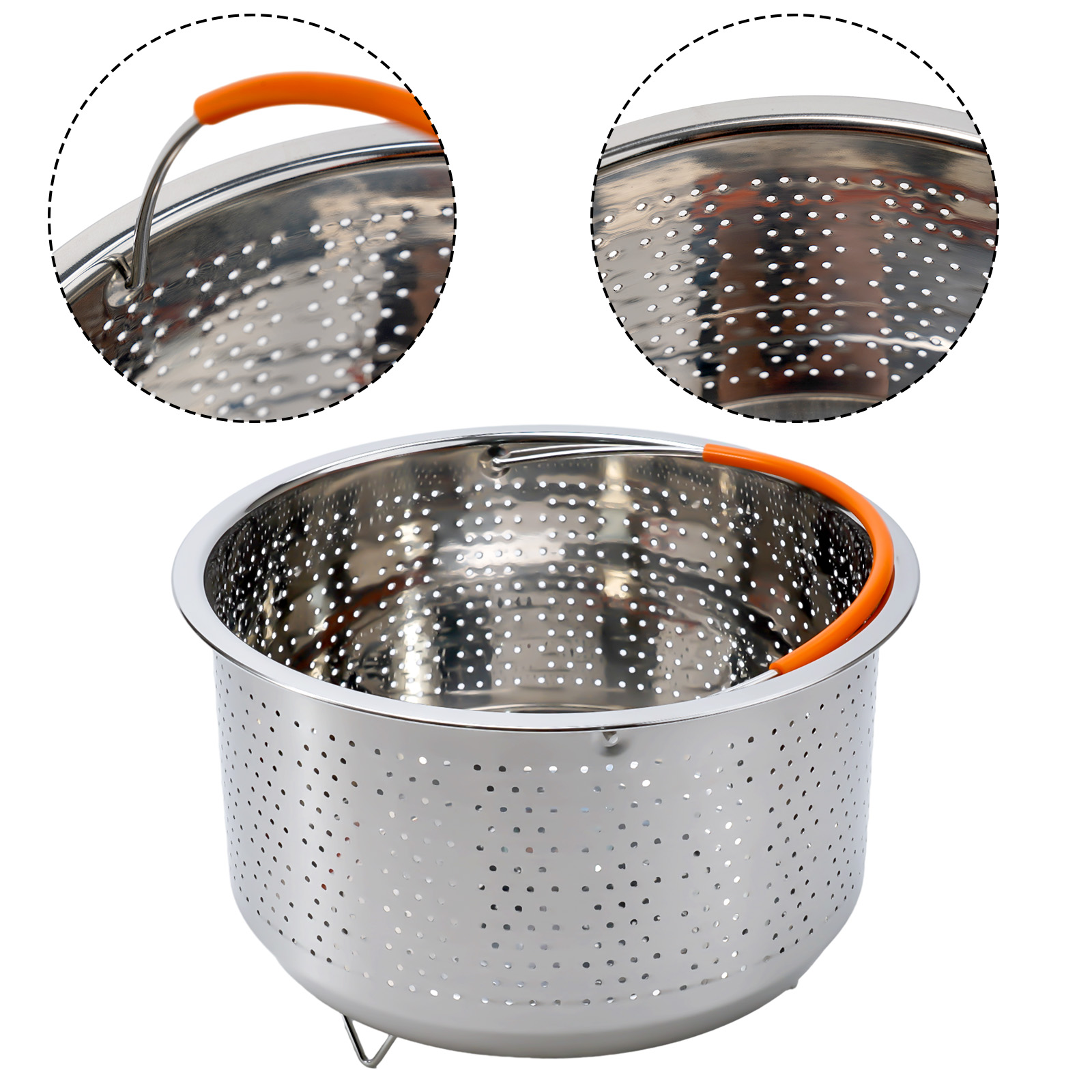 Stainless Steel Steamer Basket - Instant Pot Pressure Cooker recensione e prezzo