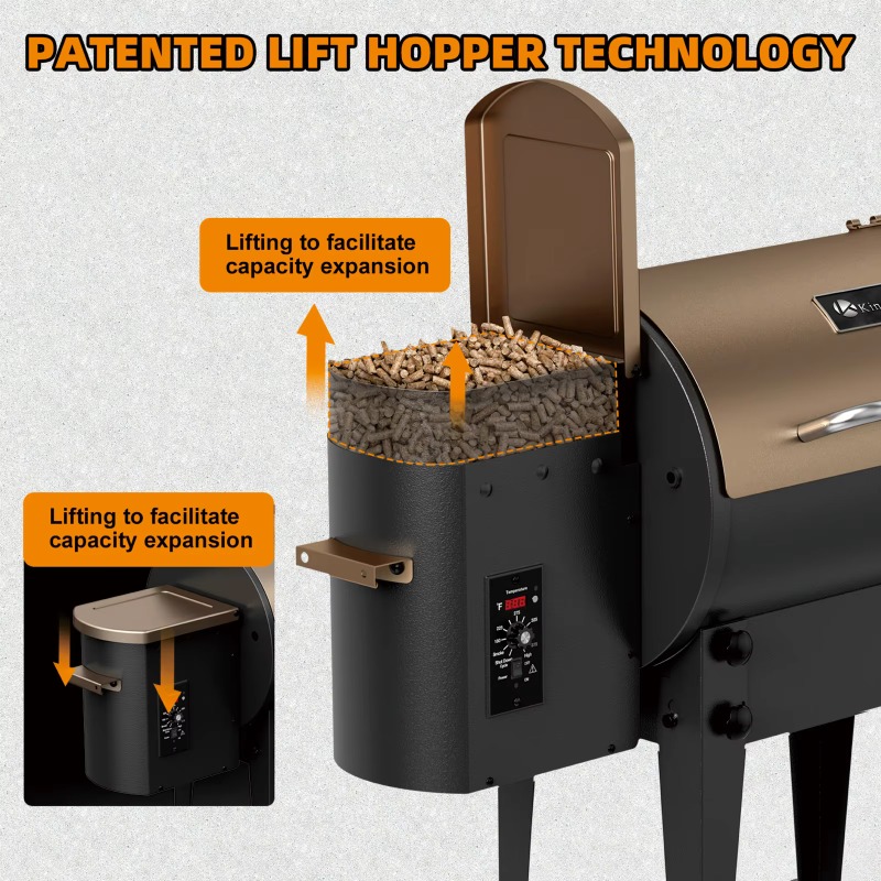 BBQ Portable Foldable Pellet G - Electric Smoker Bbq recensione e prezzo