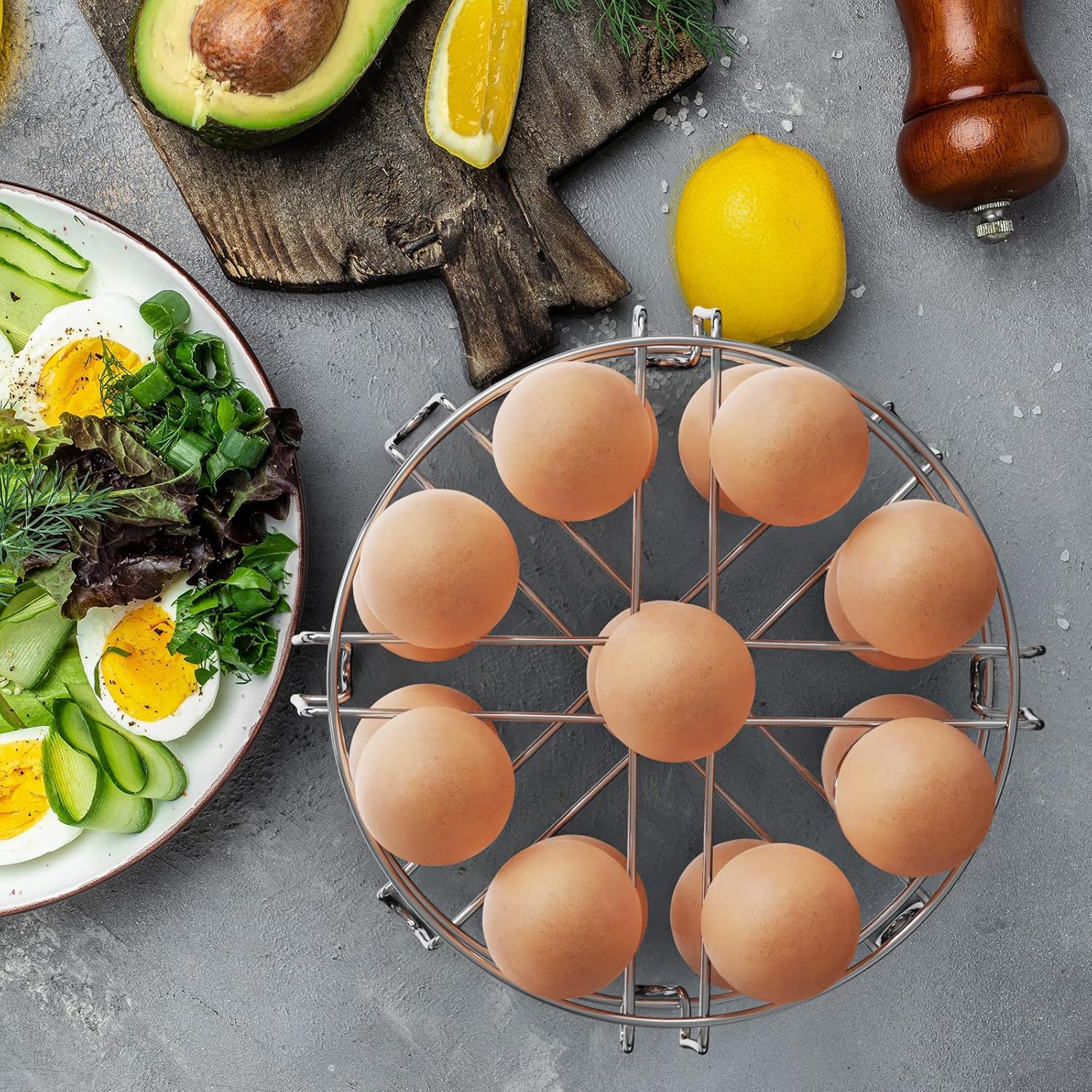 Stainless Steel Egg Steamer Ra - Instant Pot Pressure Cooker recensione e prezzo
