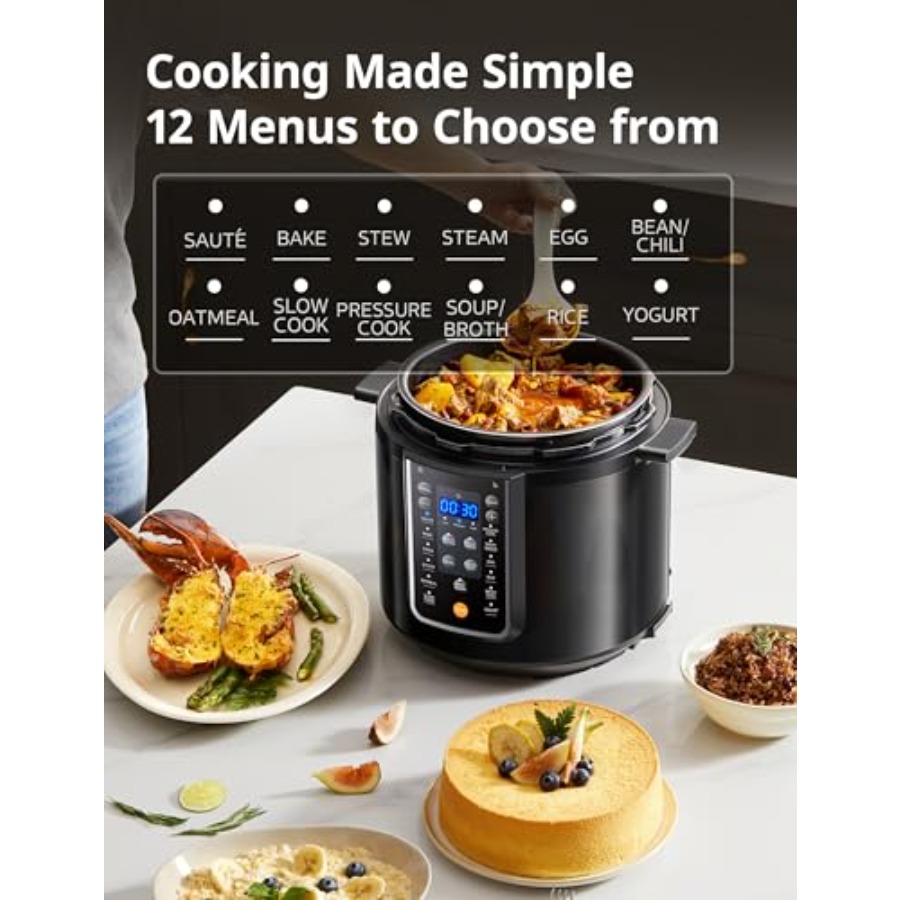 12-in-1 Electric Pressure Cook - Instant Pot Pressure Cooker recensione e prezzo