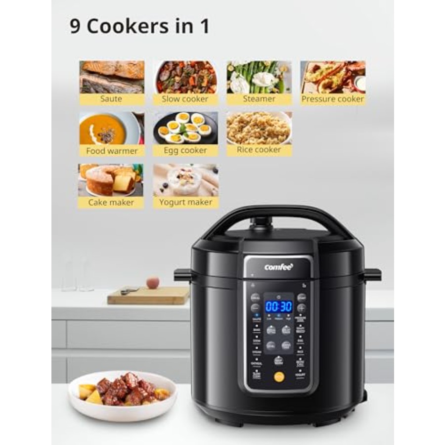 12-in-1 Electric Pressure Cook - Instant Pot Pressure Cooker recensione e prezzo