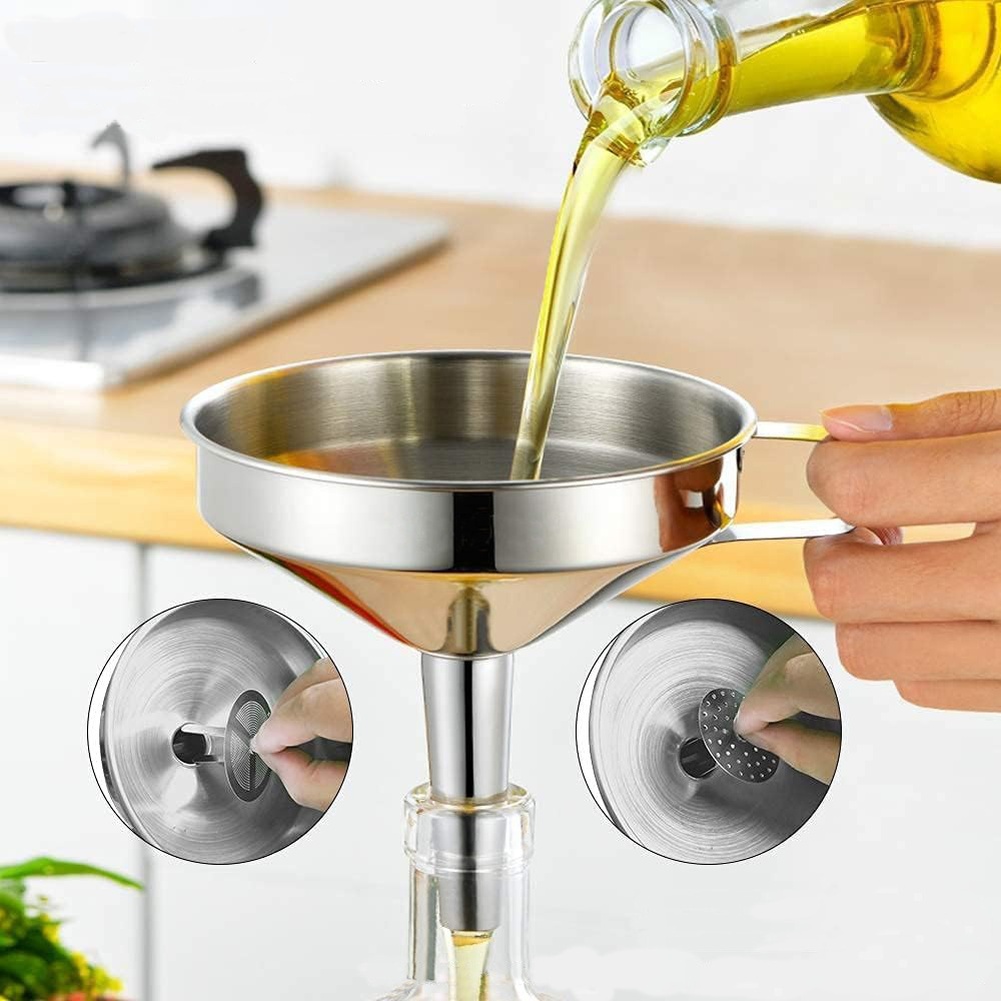 1Pc Stainless Steel Cooking Oi - Kitchen Appliances Garage recensione e prezzo