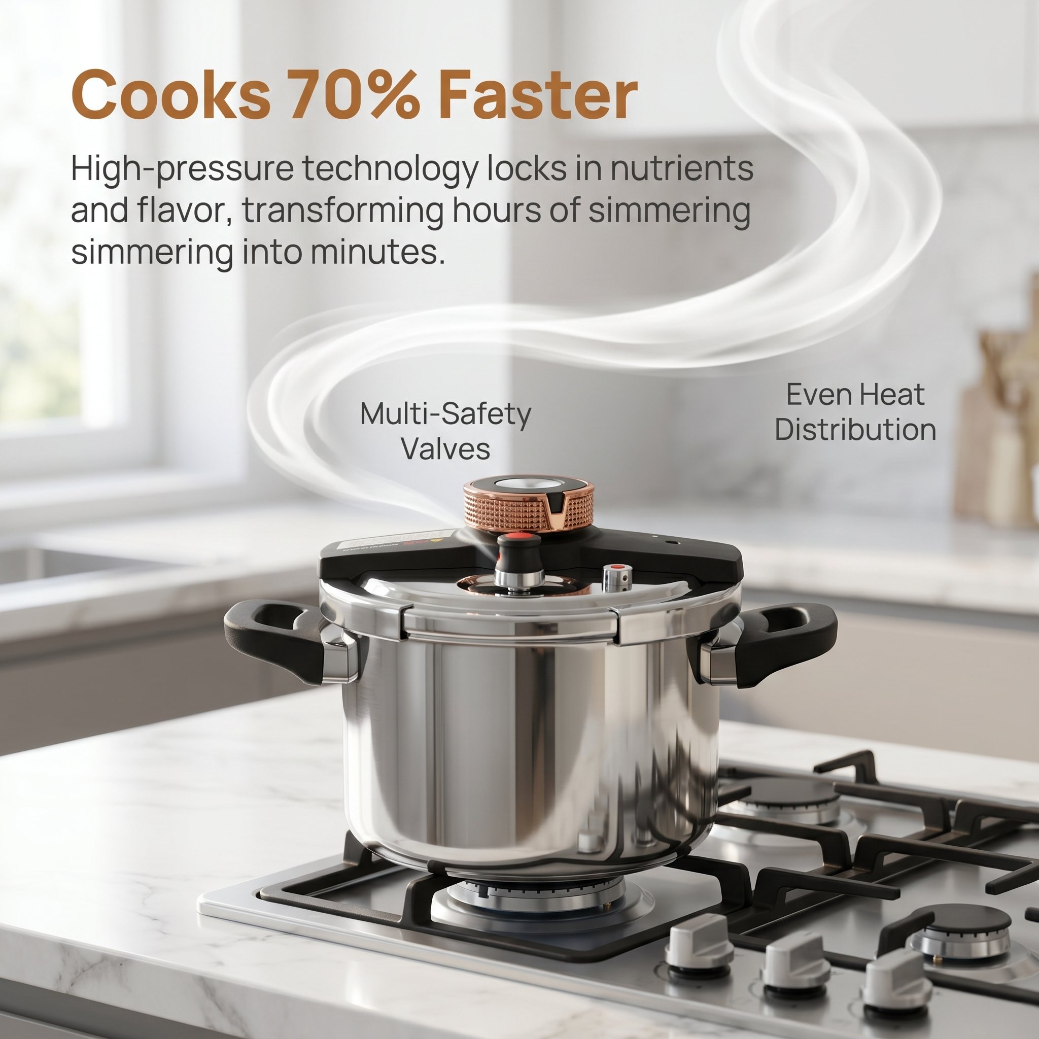 304 Stainless Steel Knob Press - Instant Pot Pressure Cooker recensione e prezzo