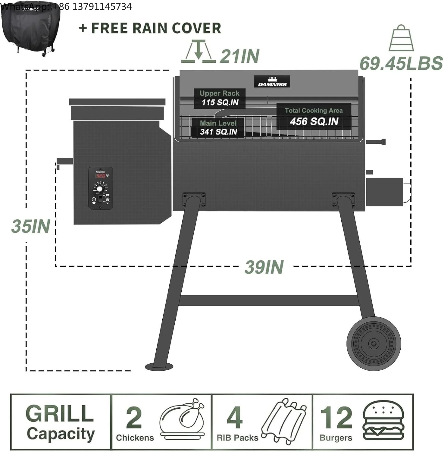 Electric Wood Pellet Smoker Gr - Electric Smoker Bbq recensione e prezzo