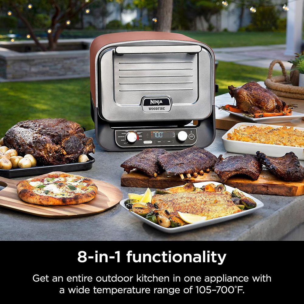 Portable 8-in-1 Electric Roast - Electric Smoker Bbq recensione e prezzo
