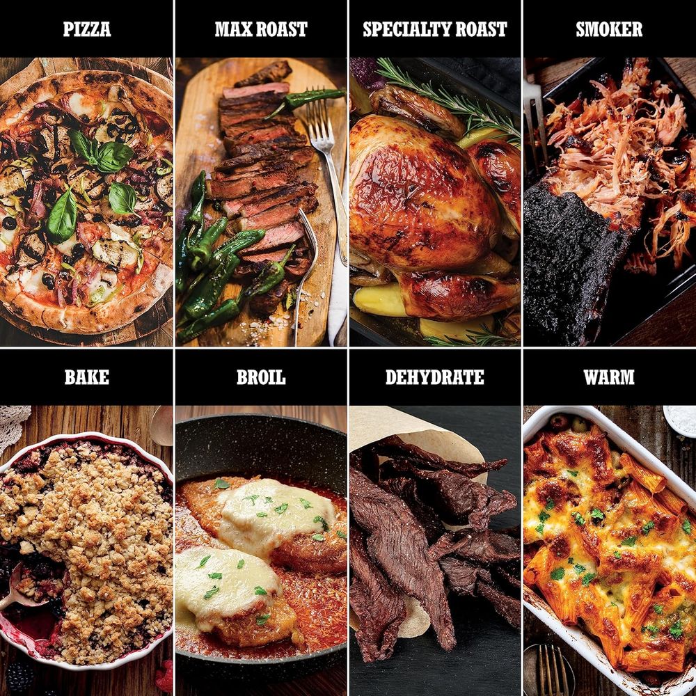 Portable 8-in-1 Electric Roast - Electric Smoker Bbq recensione e prezzo