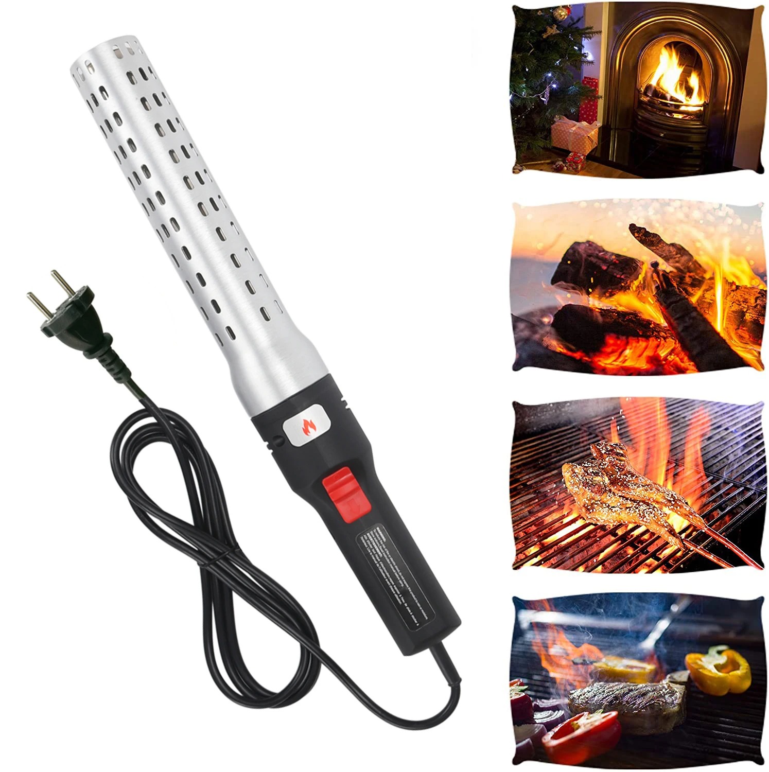 BBQ Starter Charcoal Lighter E - Electric Smoker Bbq recensione e prezzo