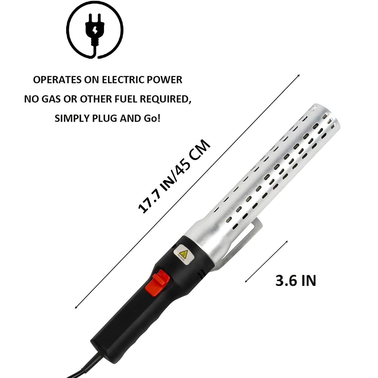 BBQ Starter Charcoal Lighter E - Electric Smoker Bbq recensione e prezzo