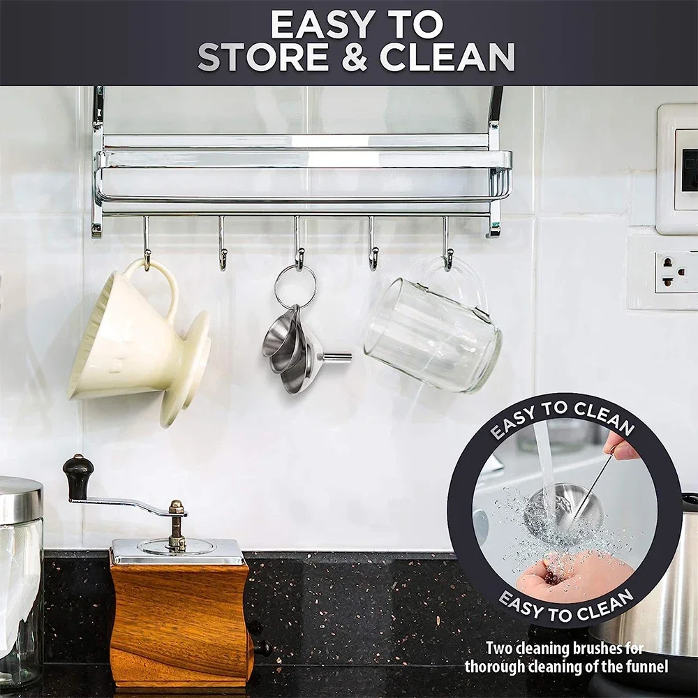 3Pcs Stainless Steel Kitchen F - Kitchen Appliances Garage recensione e prezzo