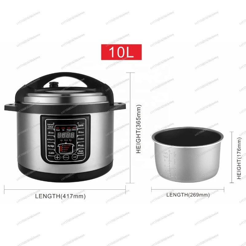 10L Stainless Steel Electric P - Instant Pot Pressure Cooker recensione e prezzo