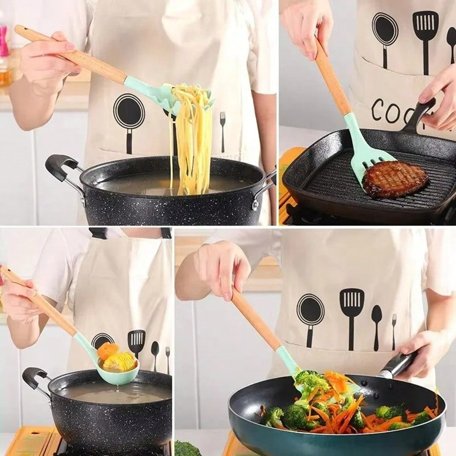 12Pcs Kitchen Utensil Set Sili - Kitchen Appliances Combo recensione e prezzo