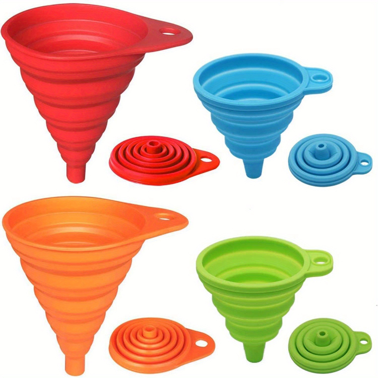 1/2/4PCS Silicone Collapsible  - Kitchen Appliances Garage recensione e prezzo