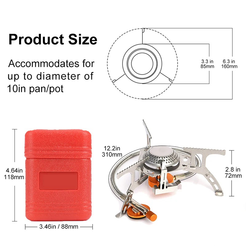 Camping Gas Stove Portable Fol - Kitchen Appliances Gas Stove recensione e prezzo