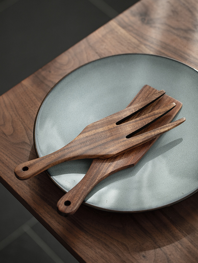 Wooden Salad Server, Wood Sala - Kitchen Appliances Combo recensione e prezzo