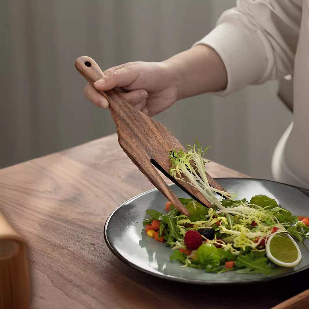 Wooden Salad Server, Wood Sala - Kitchen Appliances Combo recensione e prezzo