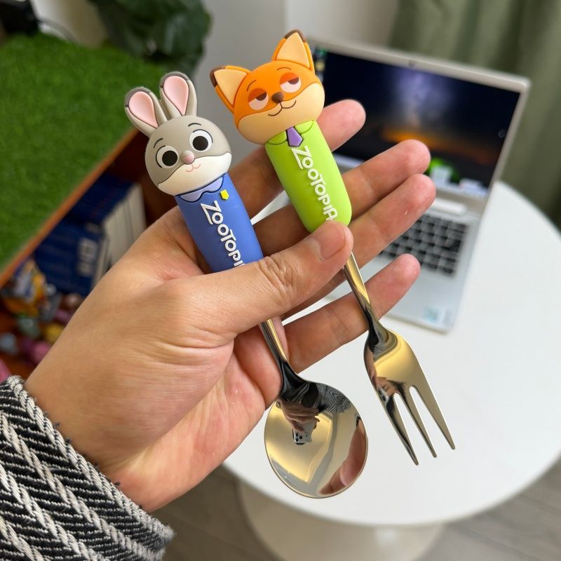 Zootopia Cartoon Spoon Fork Se - Kitchen Appliances Combo recensione e prezzo