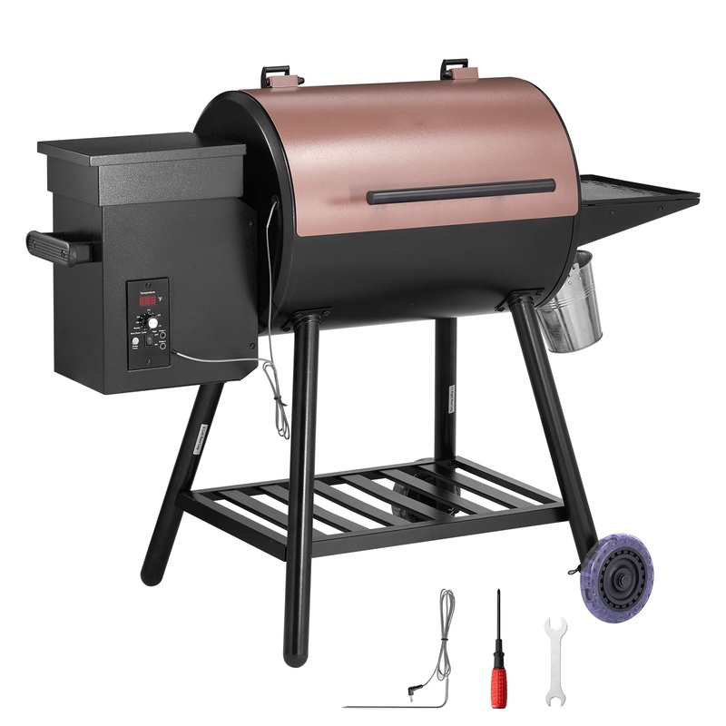 Wood Pellet Grill Smoker with  - Electric Smoker Bbq recensione e prezzo