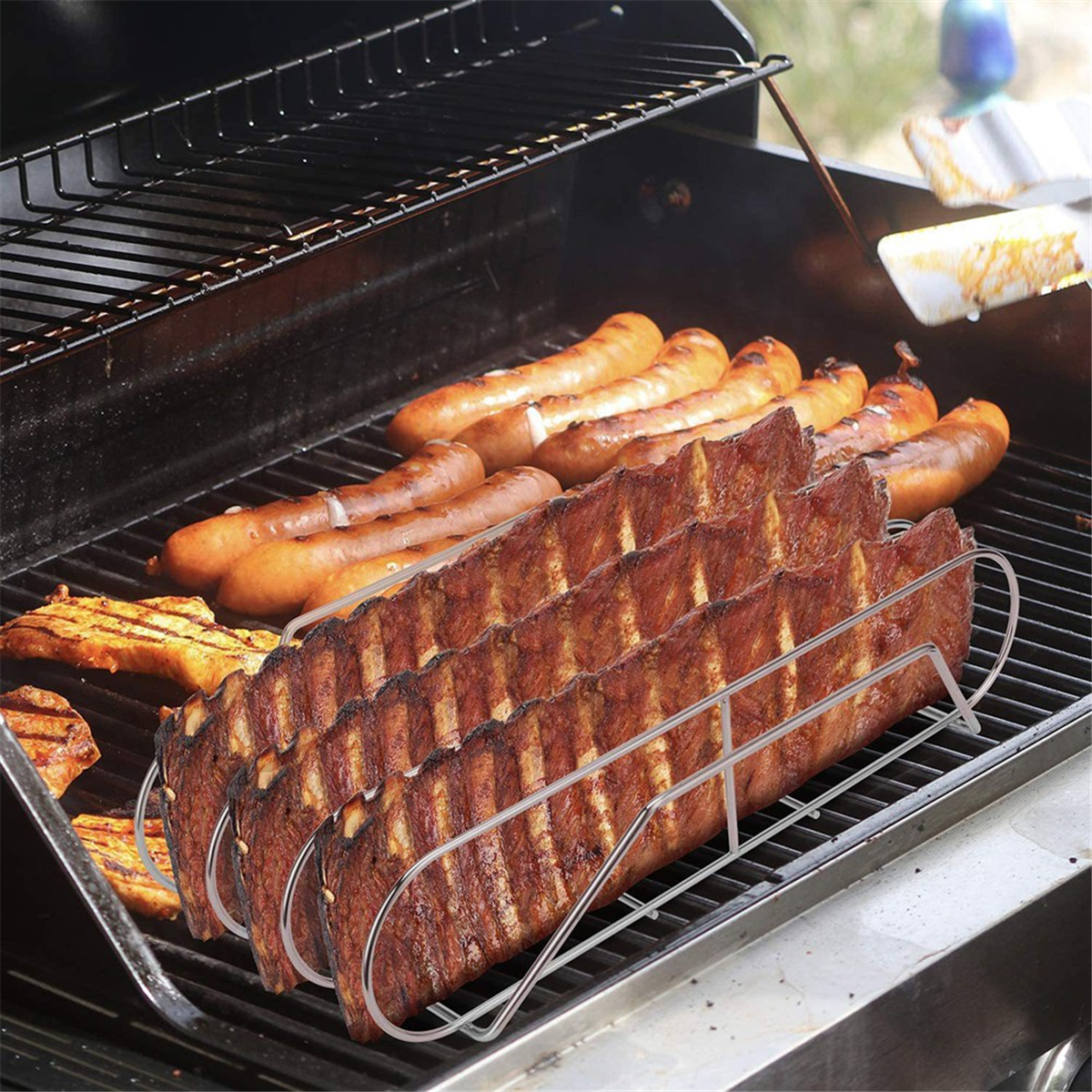 BABZ Stainless Steel Roasting  - Electric Smoker Bbq recensione e prezzo