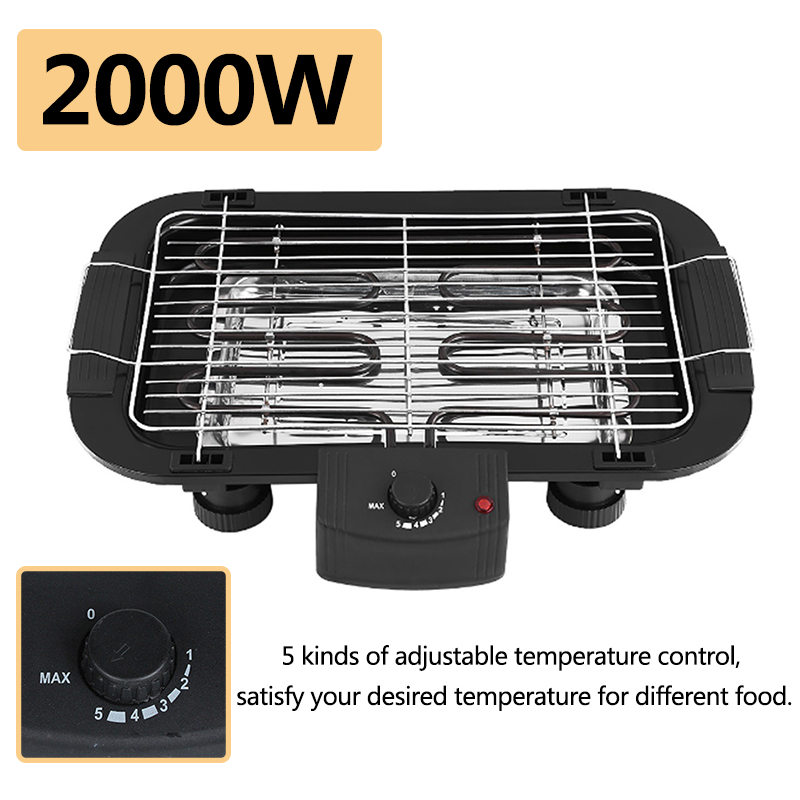 Household Smokeless Grill 2000 - Electric Smoker Bbq recensione e prezzo