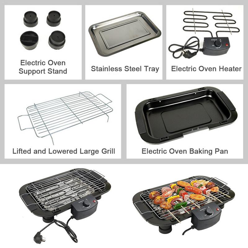Household Smokeless Grill 2000 - Electric Smoker Bbq recensione e prezzo