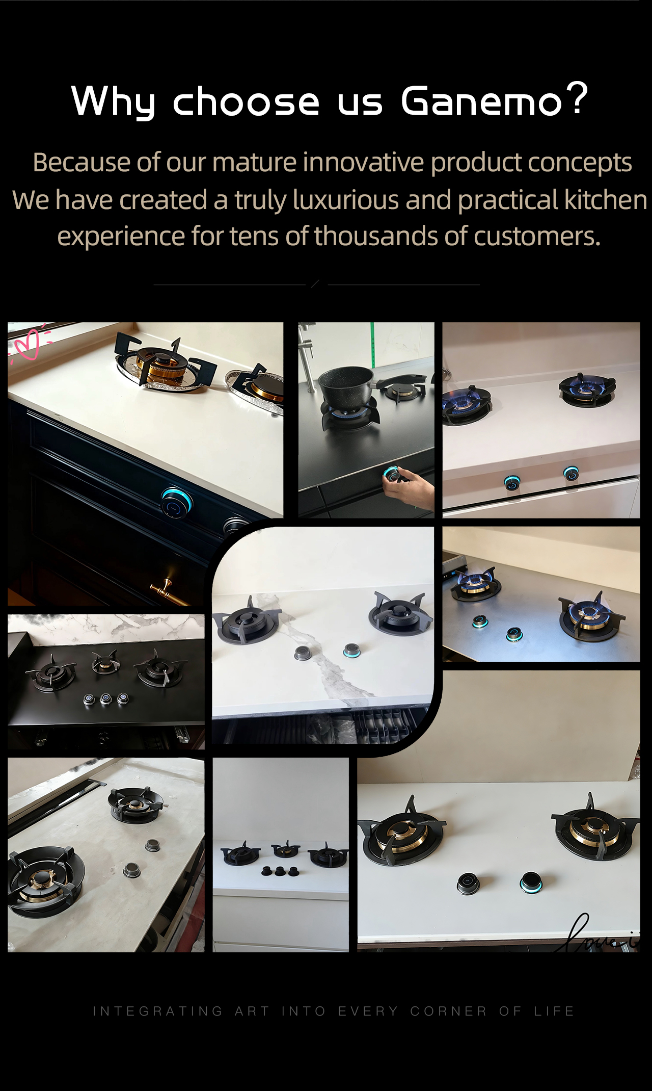 Kitchen Stove Gas Burner Combo - Kitchen Appliances Combo recensione e prezzo