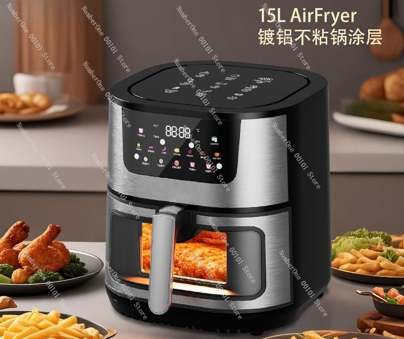 15L Electric Oven Air Fryer Co - Kitchen Appliances Combo recensione e prezzo